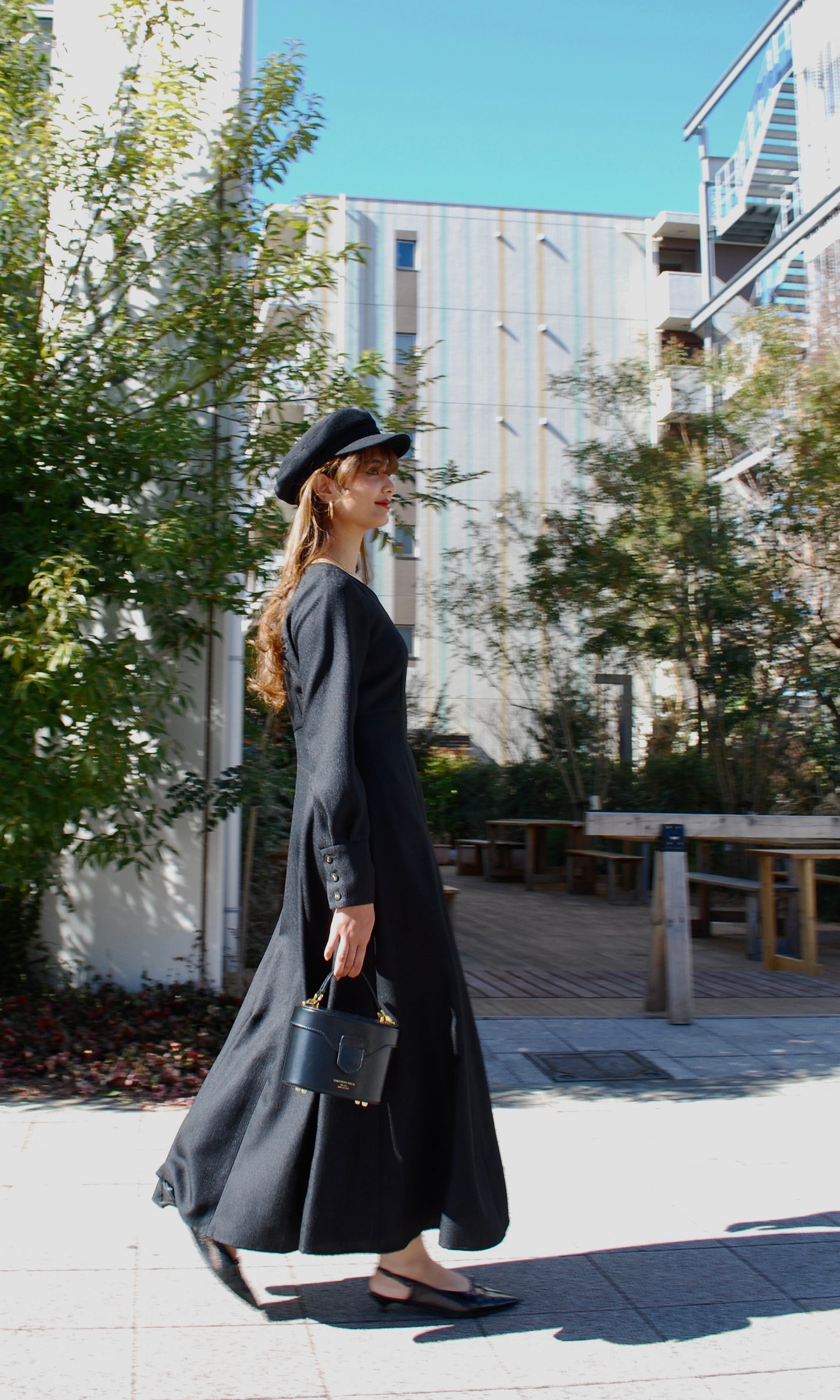 走れるドレス(BLACK)