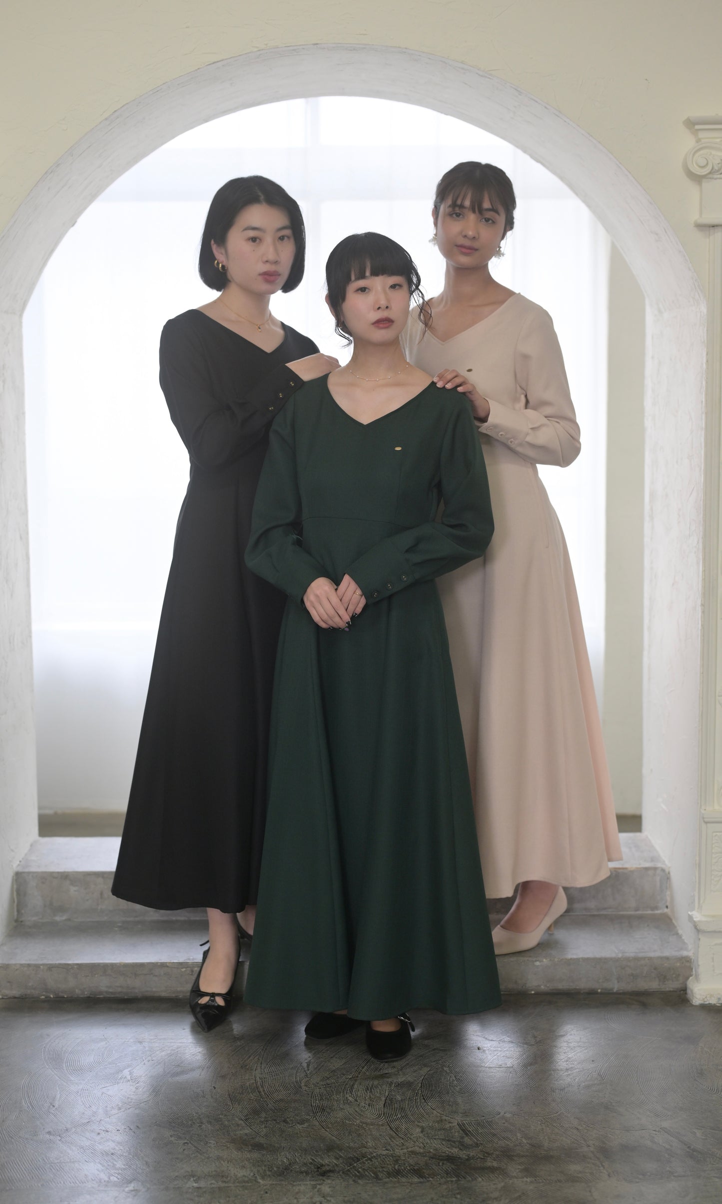 走れるドレス(DK.GREEN)