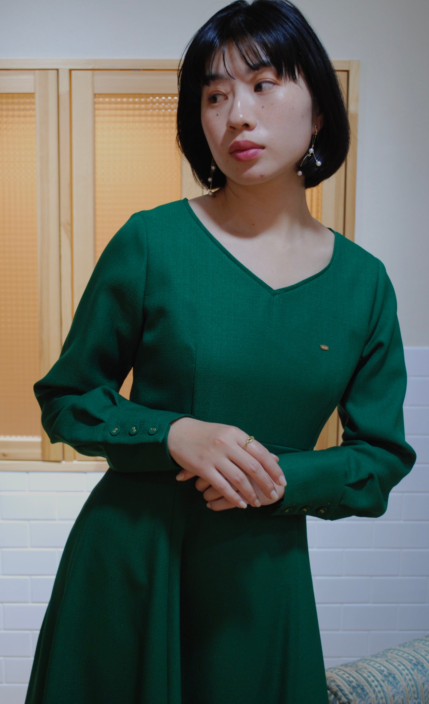 《再入荷》走れるドレス(LT.GREEN)
