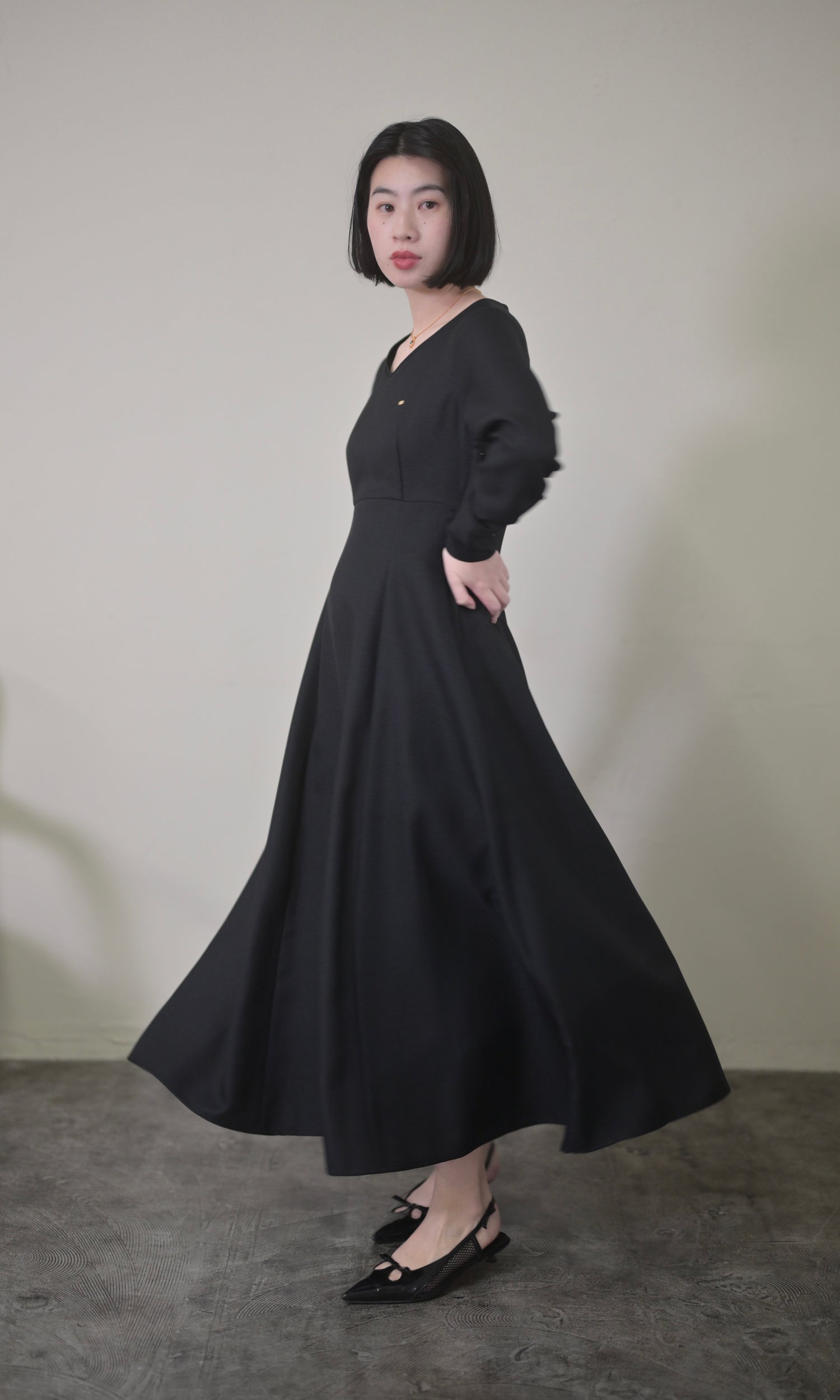 走れるドレス(BLACK)