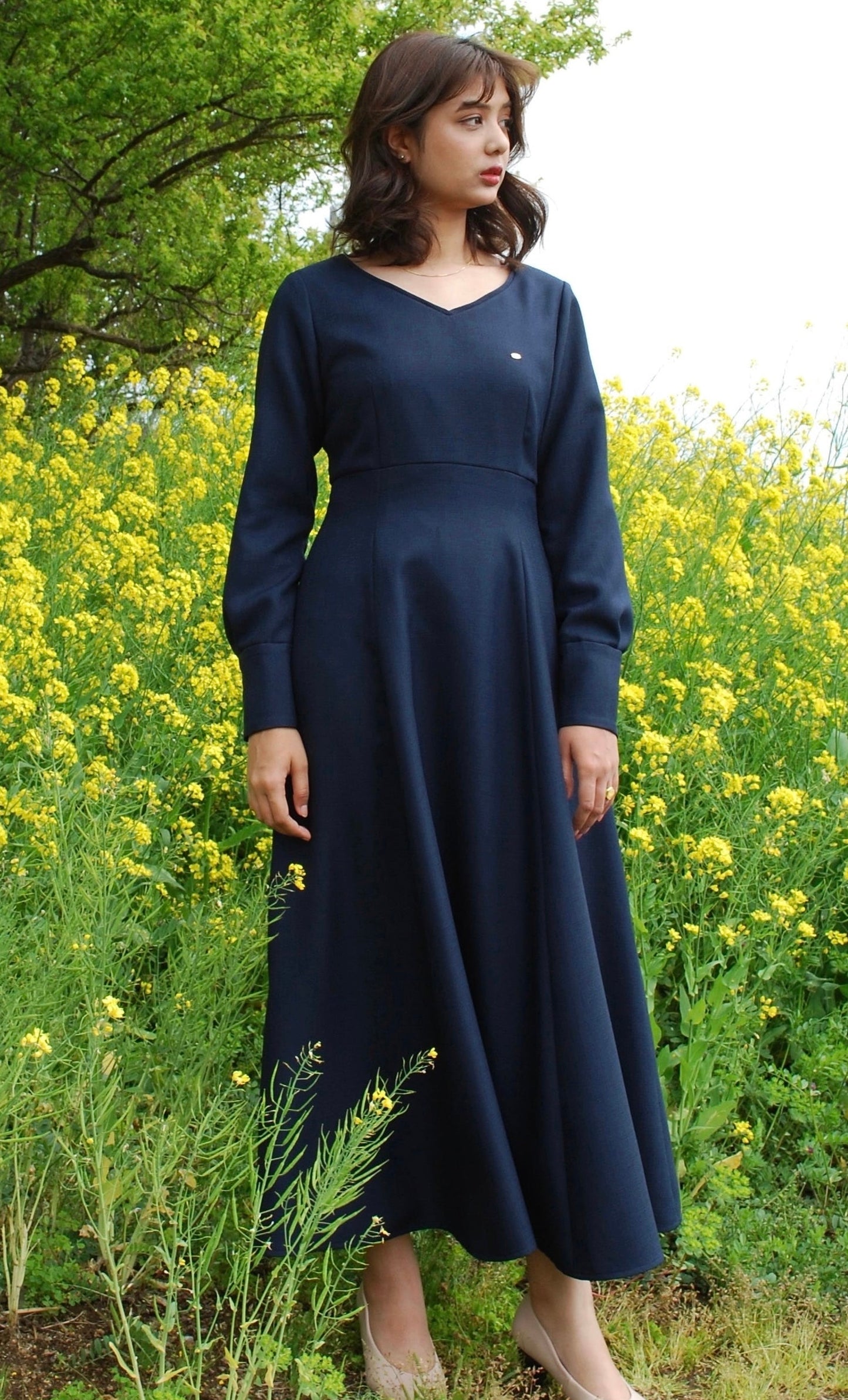 走れるドレス(NAVY)