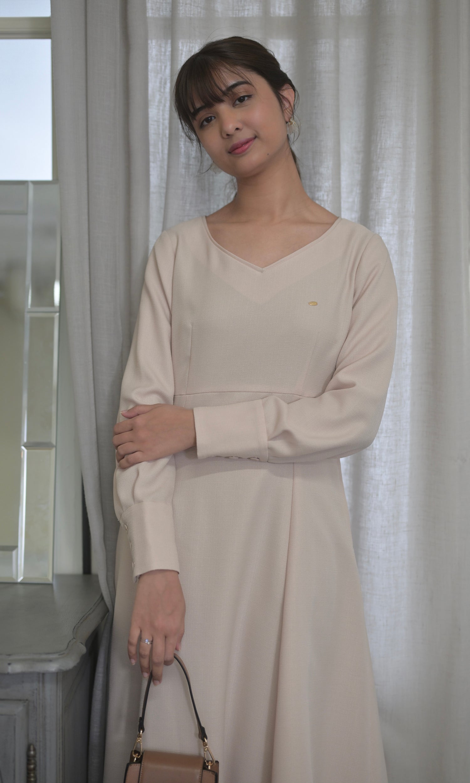 走れるドレス（BEIGE）