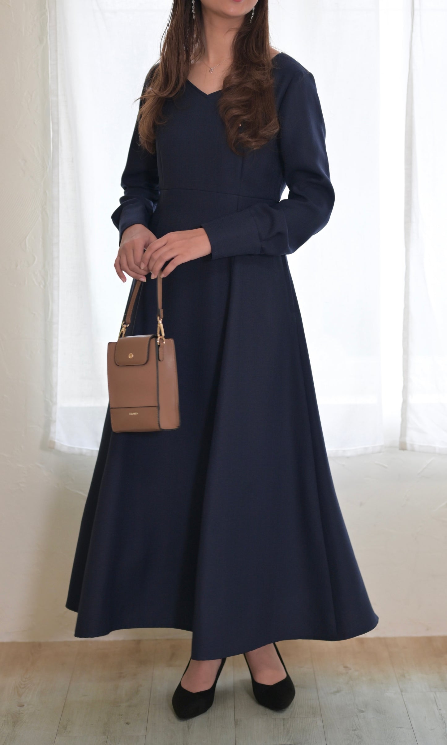 走れるドレス（NAVY）