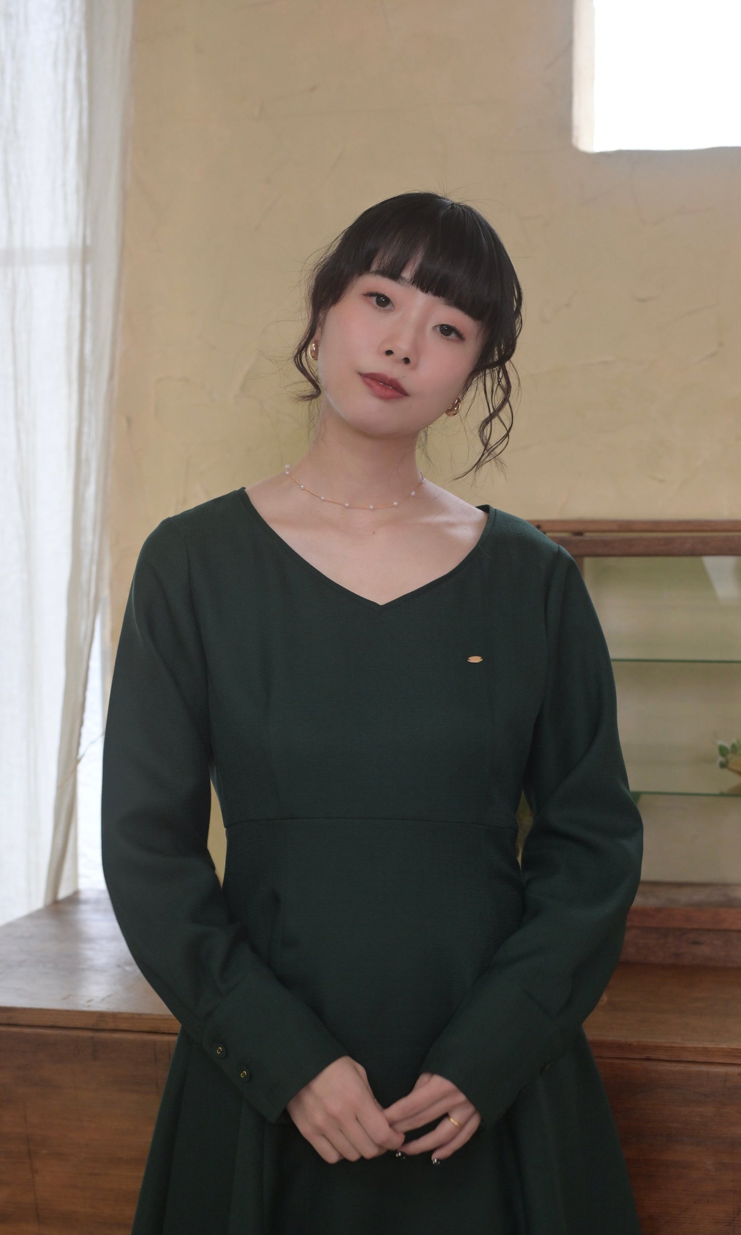 走れるドレス（DK.GREEN)