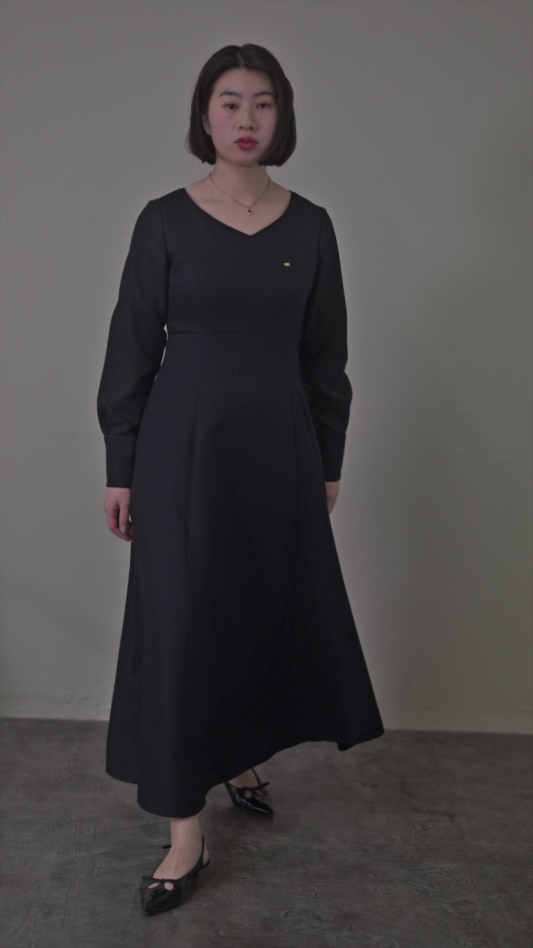 走れるドレス（BLACK）