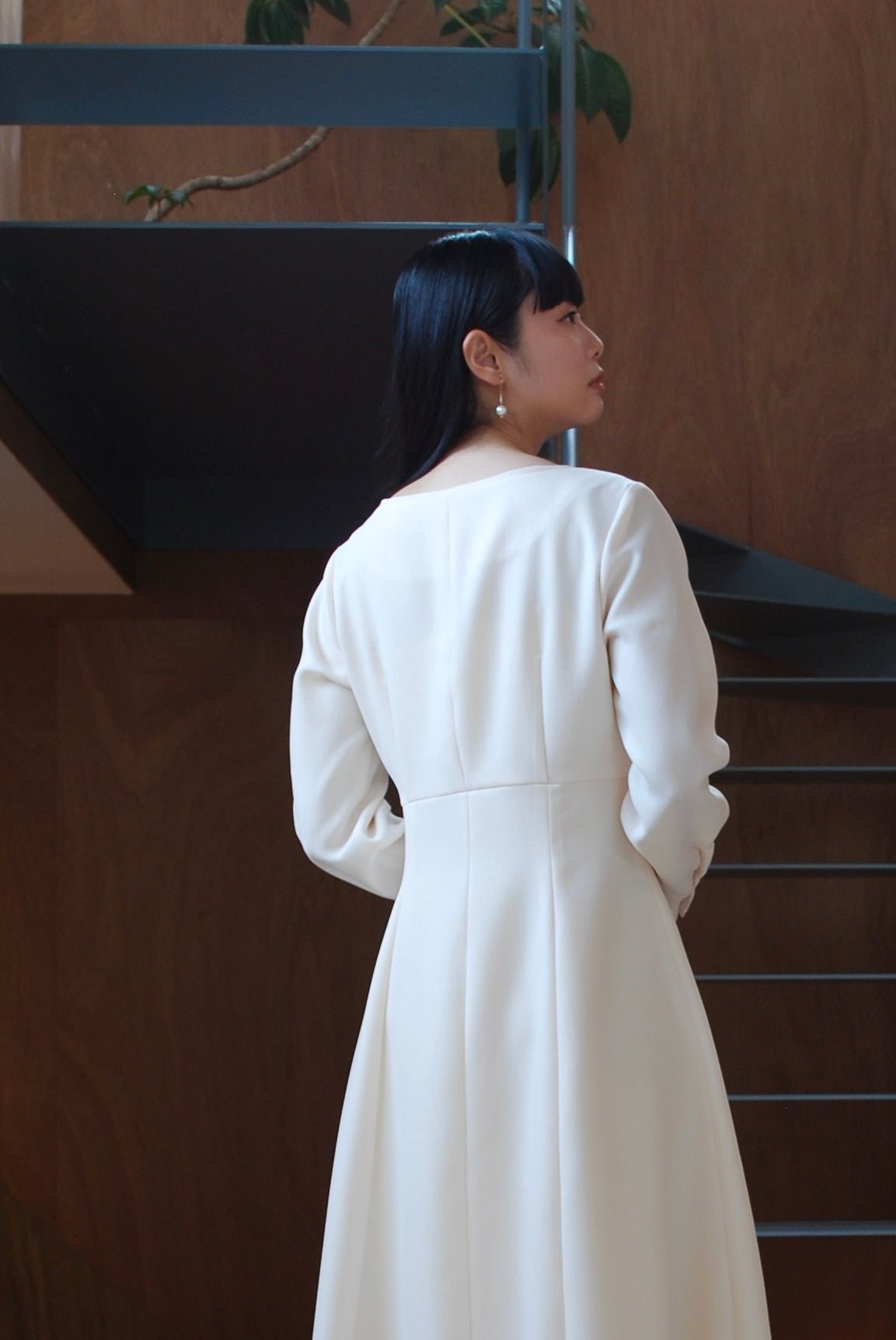 《再入荷》走れるドレス（WHITE)